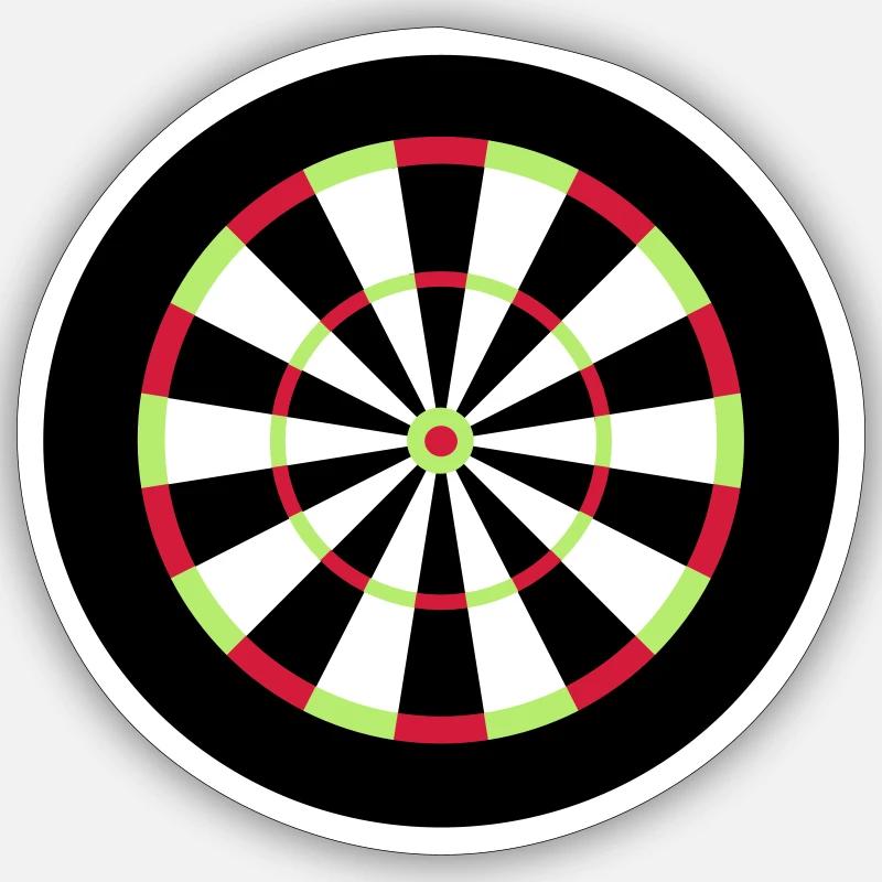 Darts Sticker Größe S (10 x 10 cm)