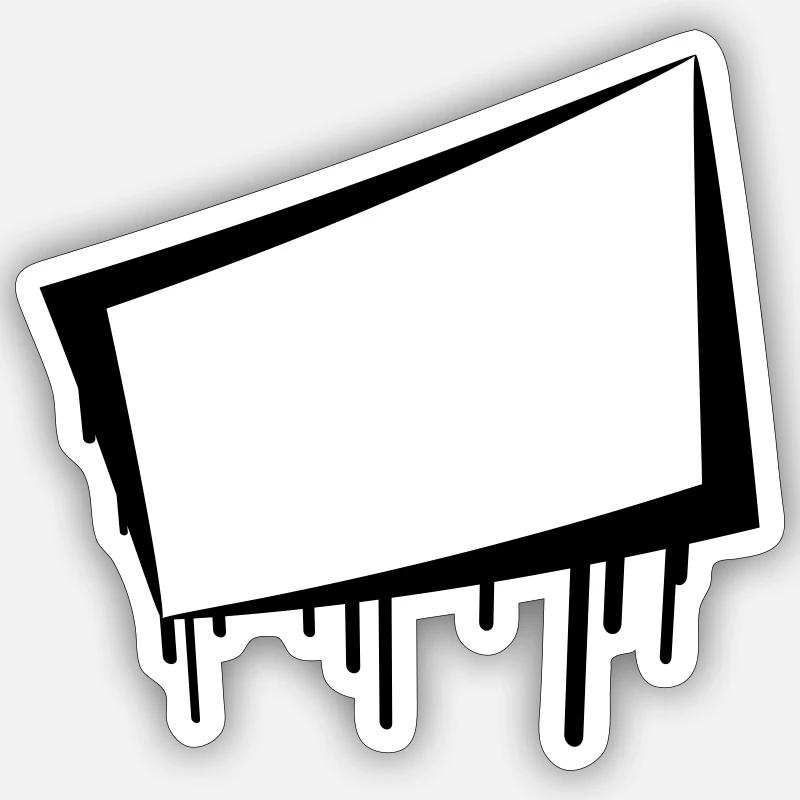 Frame Sticker size S (10 x 10 cm)