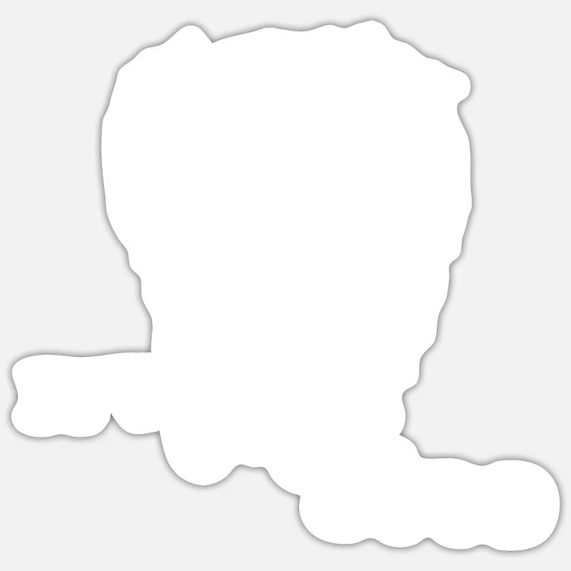 Alles Gut, It's OWL good Eule große Augen Geschenk Sticker Größe S (10 x 10 cm)