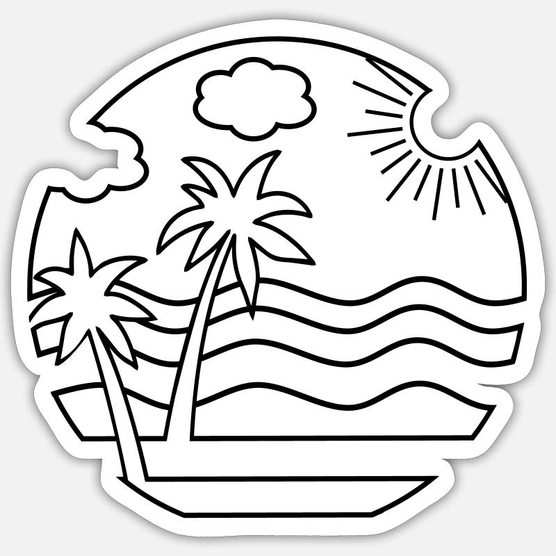 Sticker taille S (10 x 10 cm) - 