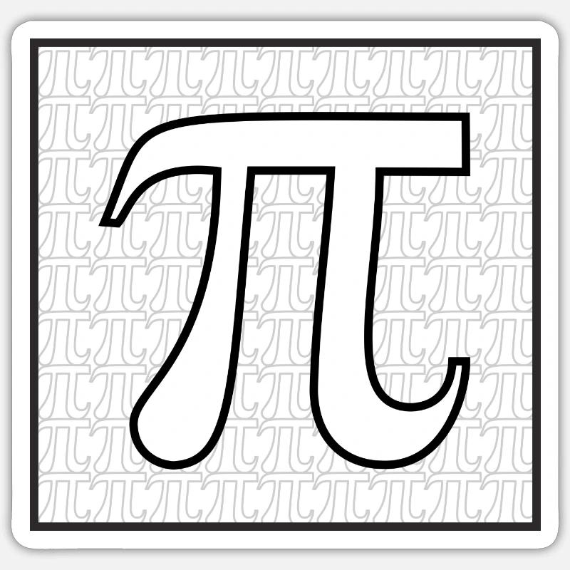 Pi 2 Sticker size S (10 x 10 cm)