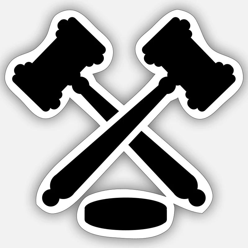 Richter Sticker Größe S (10 x 10 cm)