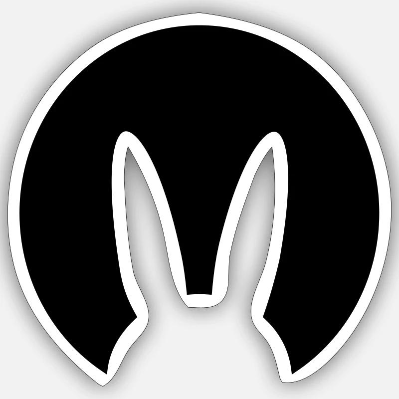 Bunny Sticker size S (10 x 10 cm)