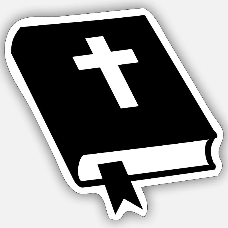 Bibel Sticker Größe S (10 x 10 cm)