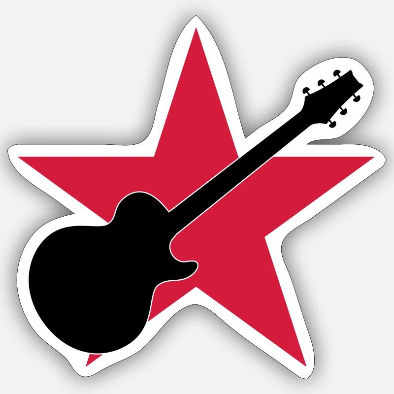 Guitar Player ! Sticker size S (10 x 10 cm)