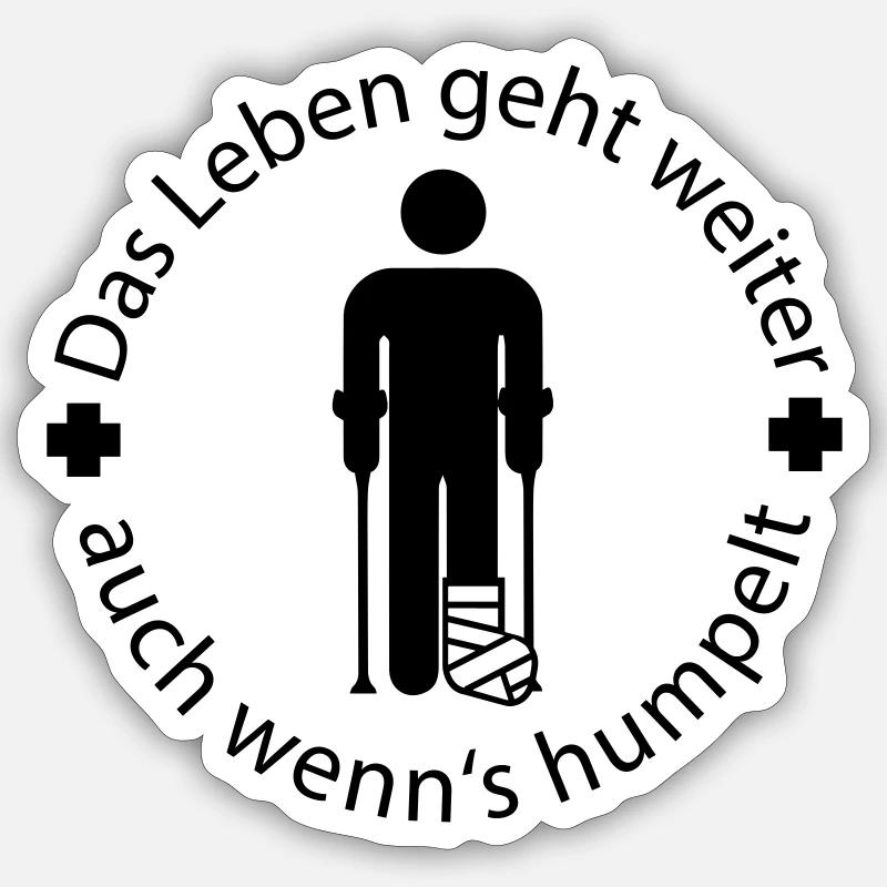 Sticker Größe S (10 x 10 cm) - 