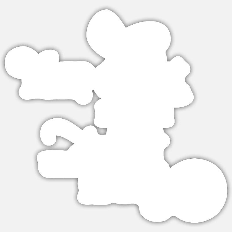 Sticker Größe S (10 x 10 cm) - 