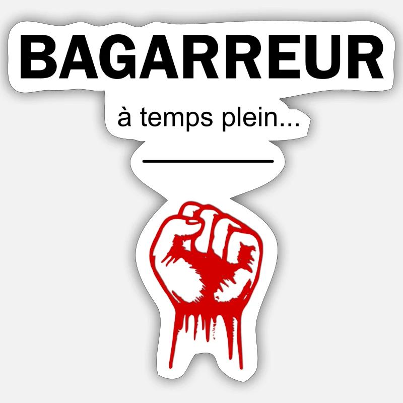 Sticker taille S (10 x 10 cm) - 