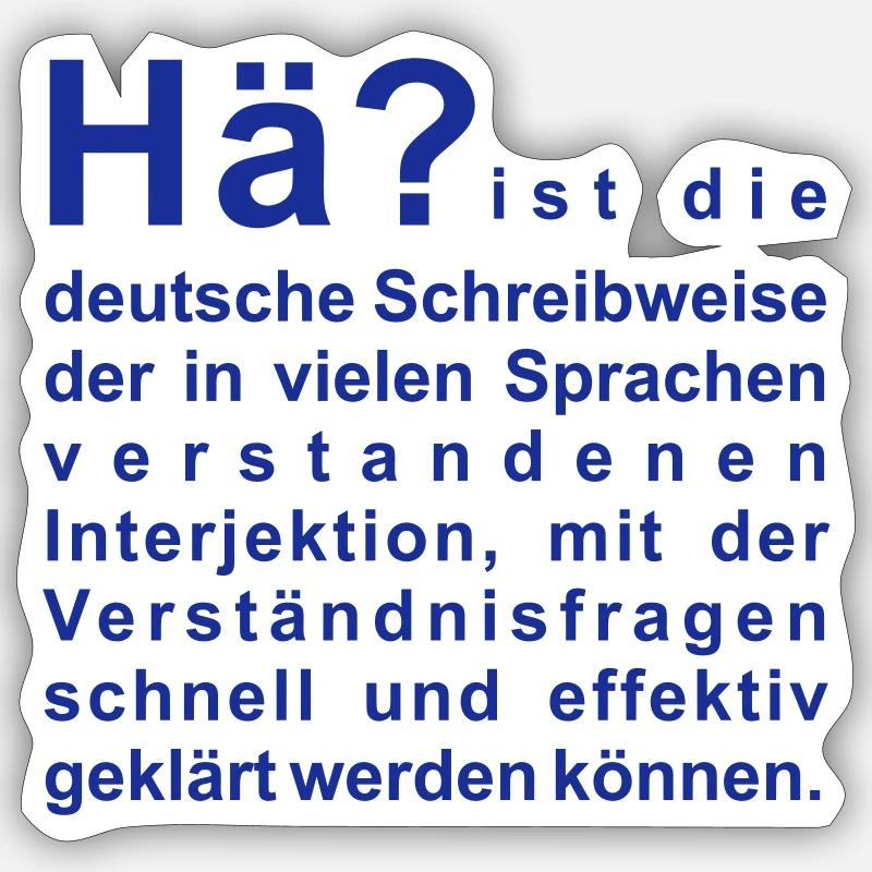 Sticker Größe S (10 x 10 cm) - 