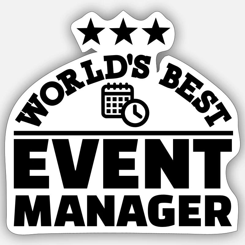 Event Manager Sticker size S (10 x 10 cm)