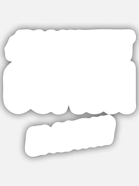 Assistent coach in action - Sticker Größe S (10 x 10 cm) - Mattweiß