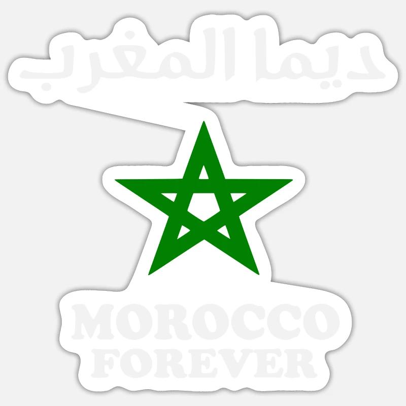 Maroc - Morocco - Morocco Forever Sticker size S (10 x 10 cm)