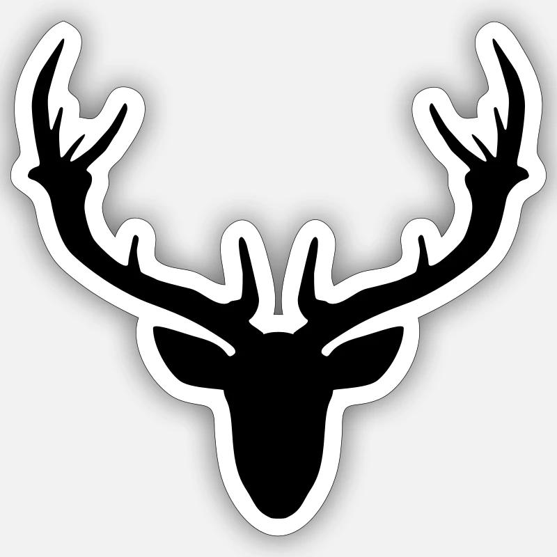 bois Sticker taille S (10 x 10 cm)