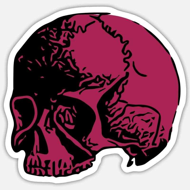 skull Sticker size S (10 x 10 cm)
