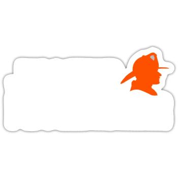 Jugendfeuerwehr geschenk und idee für einsatz - Sticker Größe S (10 x 10 cm) - Mattweiß - Vorne