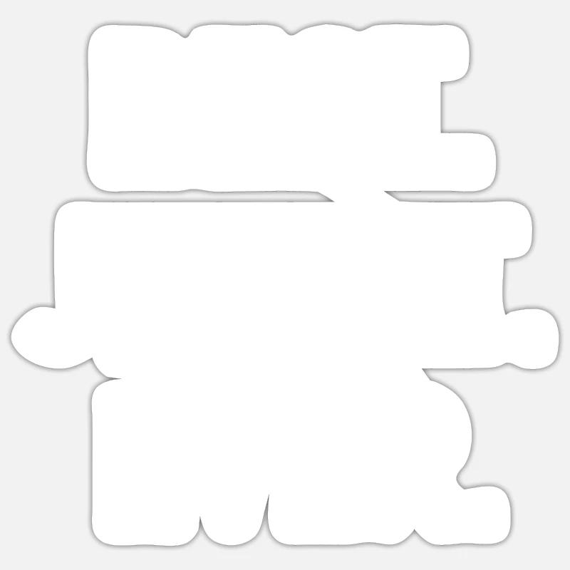 Sticker size S (10 x 10 cm) - 