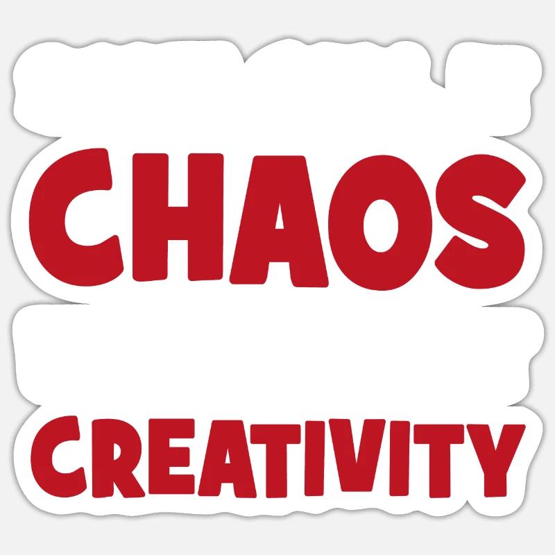 creative - Sticker size S (10 x 10 cm) - white matte