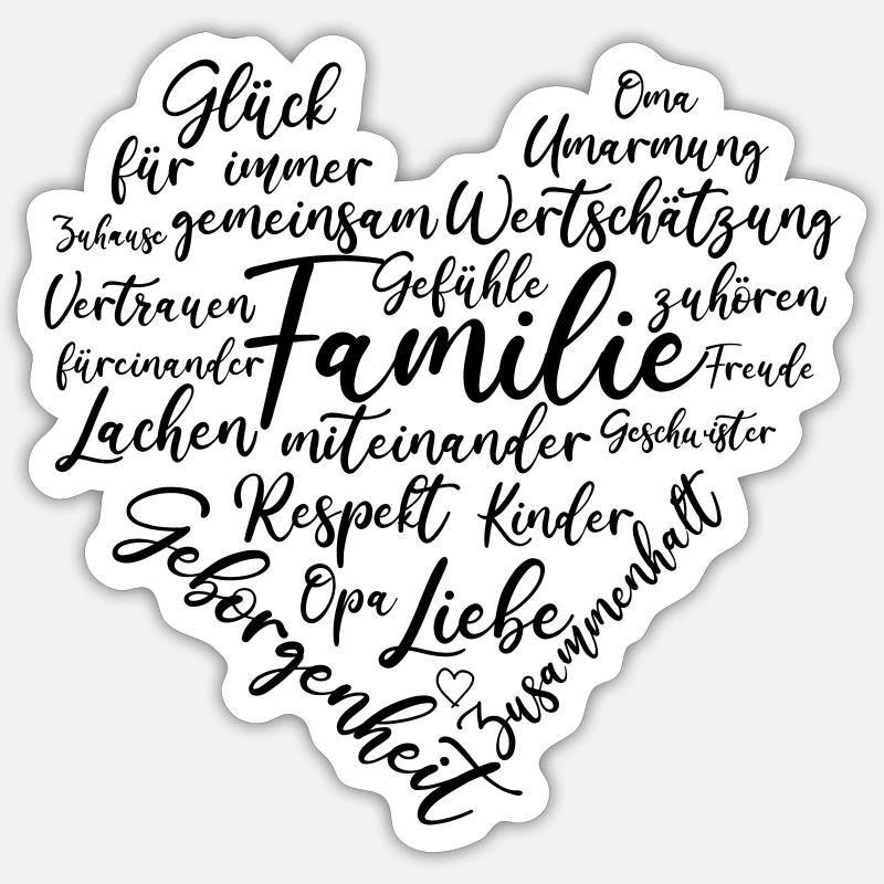 Sticker Größe S (10 x 10 cm) - 