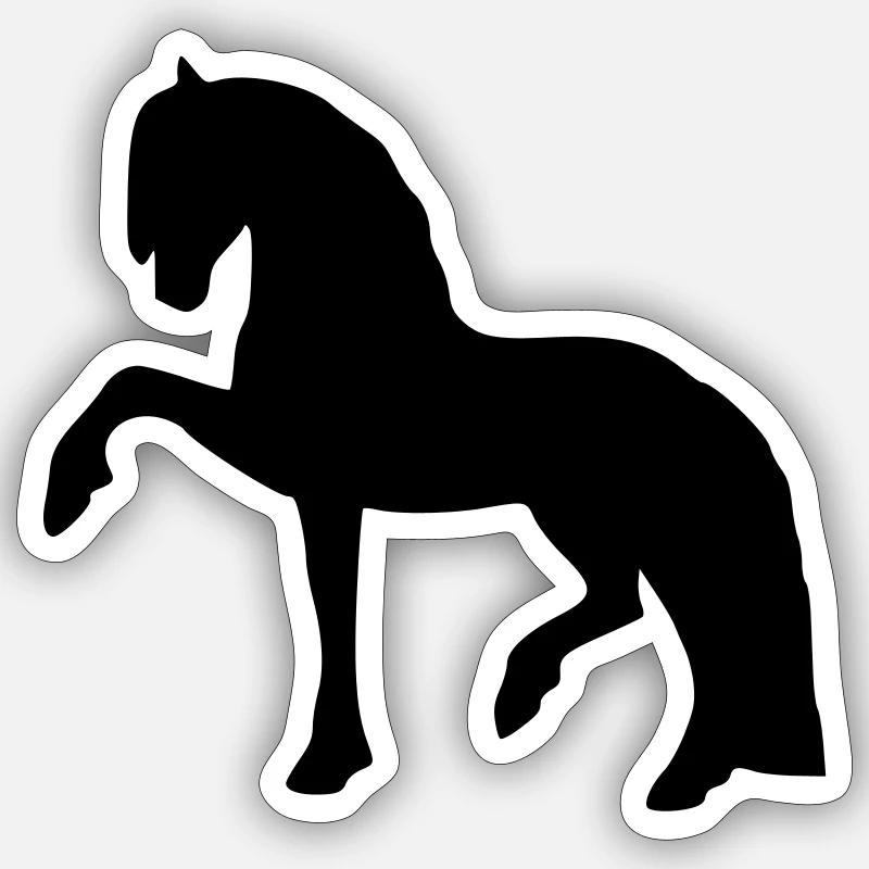 Spanish step - Sticker size S (10 x 10 cm) - white matte