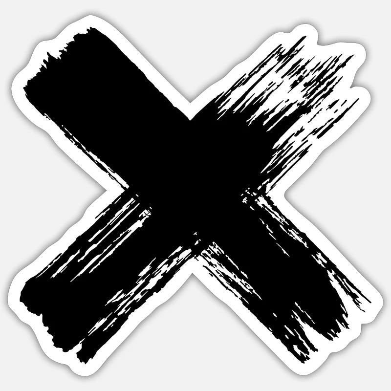 Censored Sticker size S (10 x 10 cm)