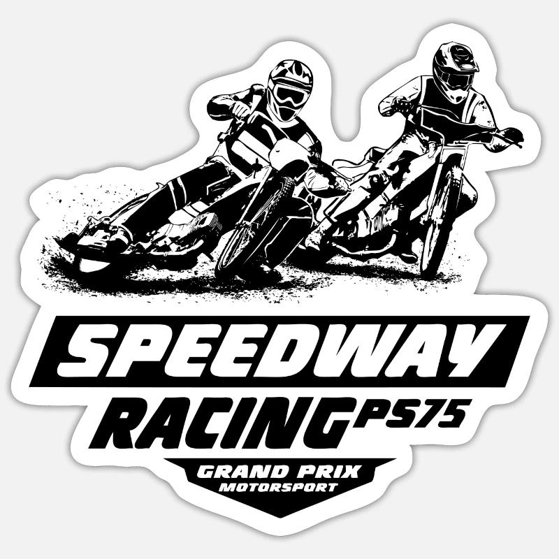 Speedway - Motorcycle Speedway Sticker size S (10 x 10 cm)