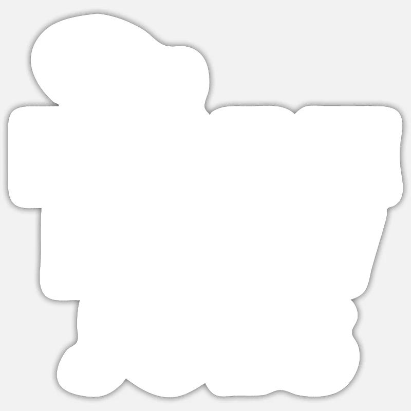 Je donne des fellations graphiques Sticker taille S (10 x 10 cm)