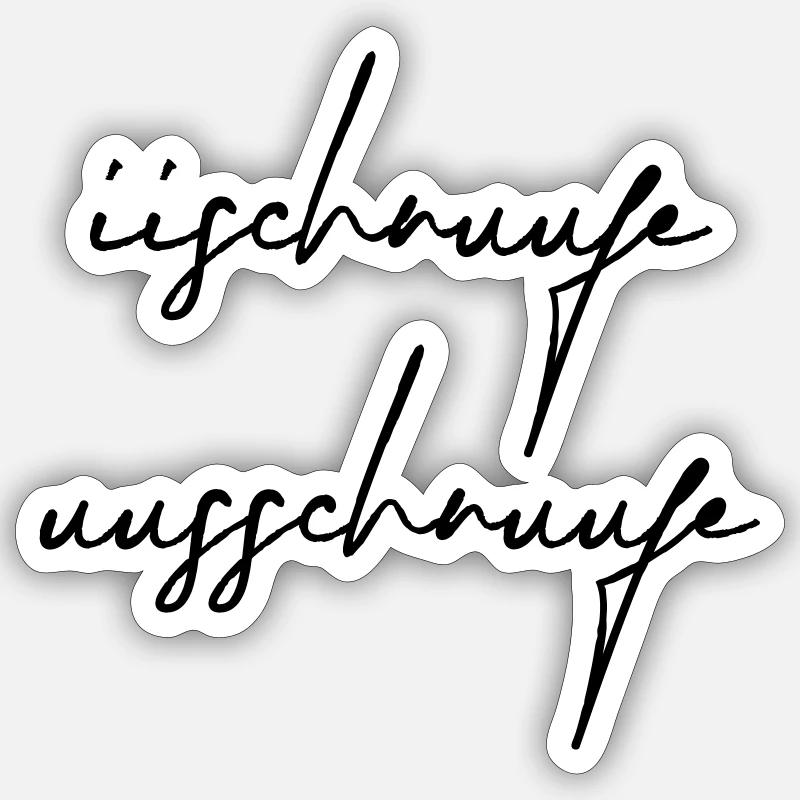 Sticker size S (10 x 10 cm) - 