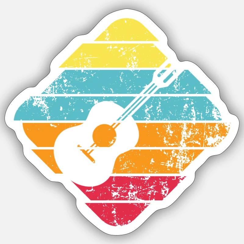 Ukulele Sticker Größe S (10 x 10 cm)