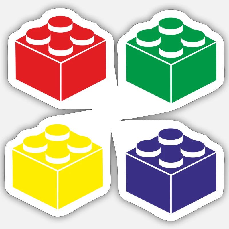Sticker Größe S (10 x 10 cm) - 