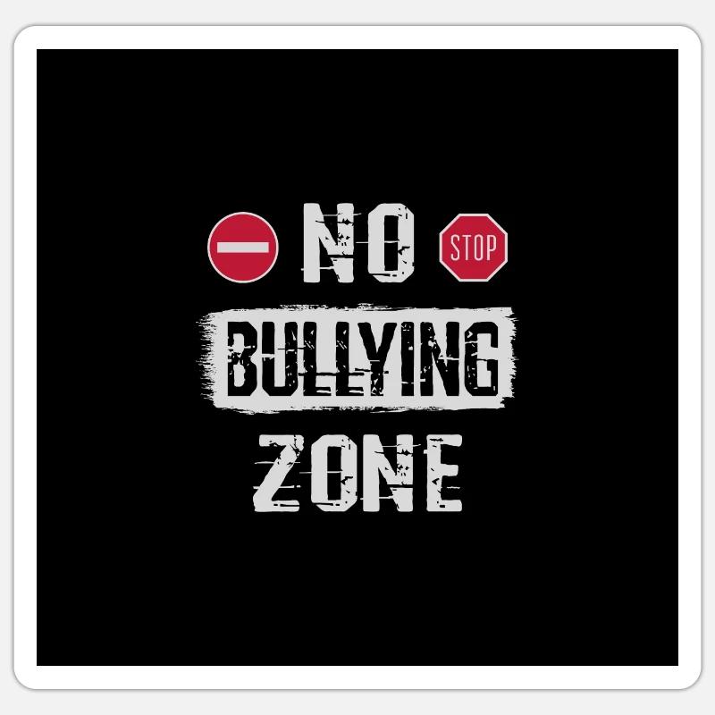 Zone libre de harcèlement Sticker taille S (10 x 10 cm)