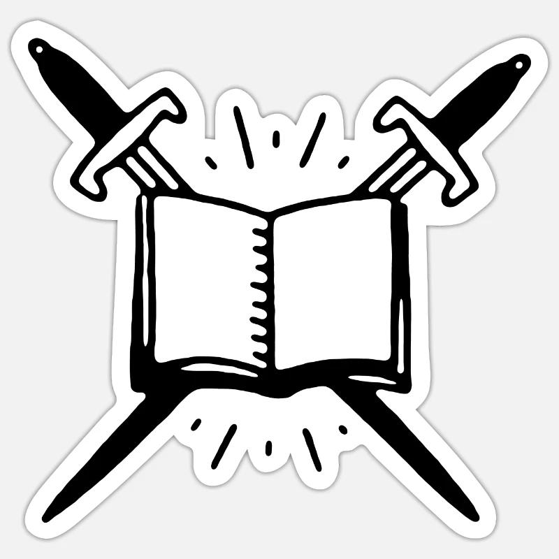 Sticker Größe S (10 x 10 cm) - 