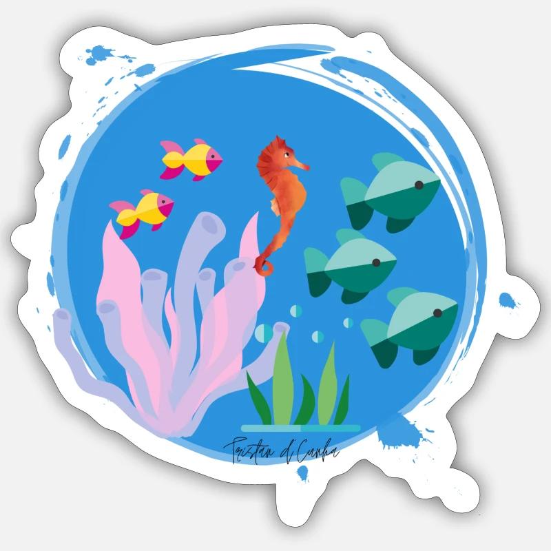 Sticker Größe S (10 x 10 cm) - 