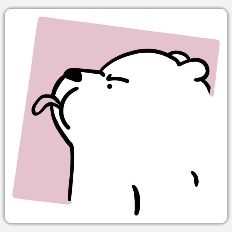 Orso sfacciato Adesivo