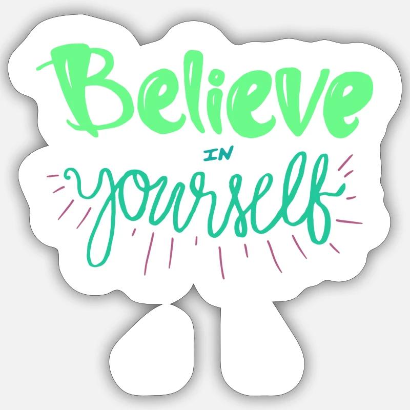 Motivation Sticker Größe S (10 x 10 cm)