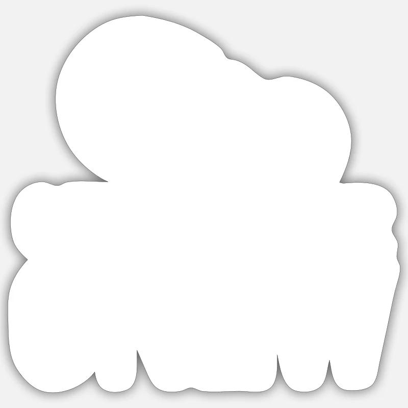 Escalade de bloc Sticker taille S (10 x 10 cm)