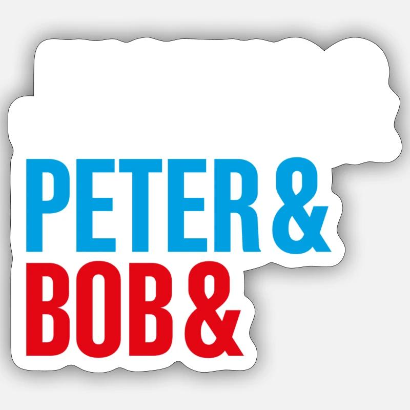 Die Drei ??? Justus&Peter&Bob&DEIN NAME Sticker Größe S (10 x 10 cm)