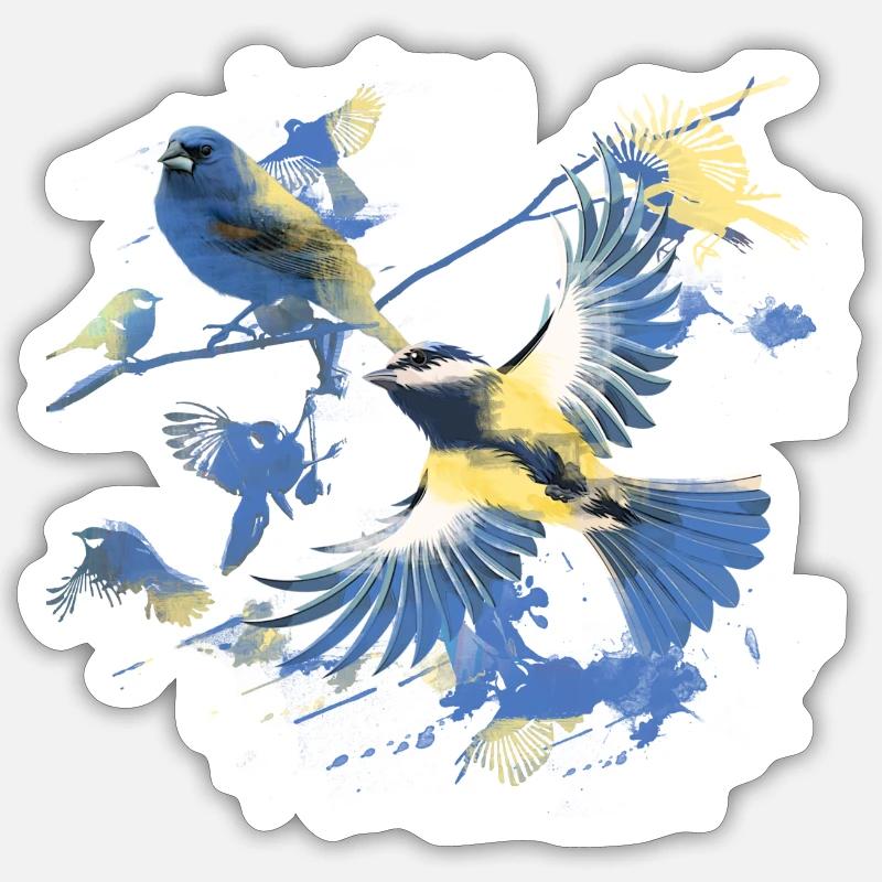 Sticker Größe S (10 x 10 cm) - 