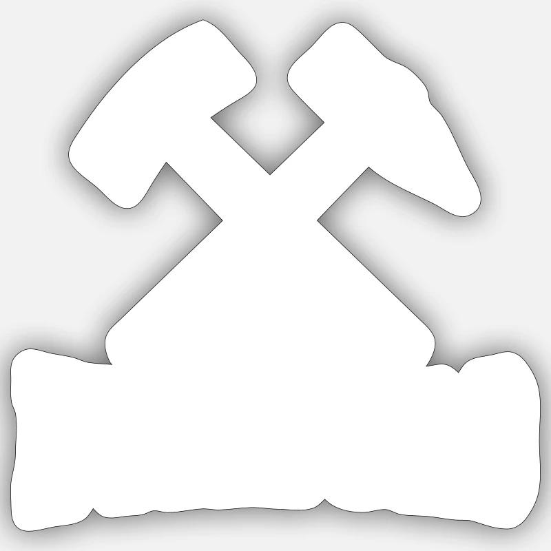 Duisbourg Sticker taille S (10 x 10 cm)