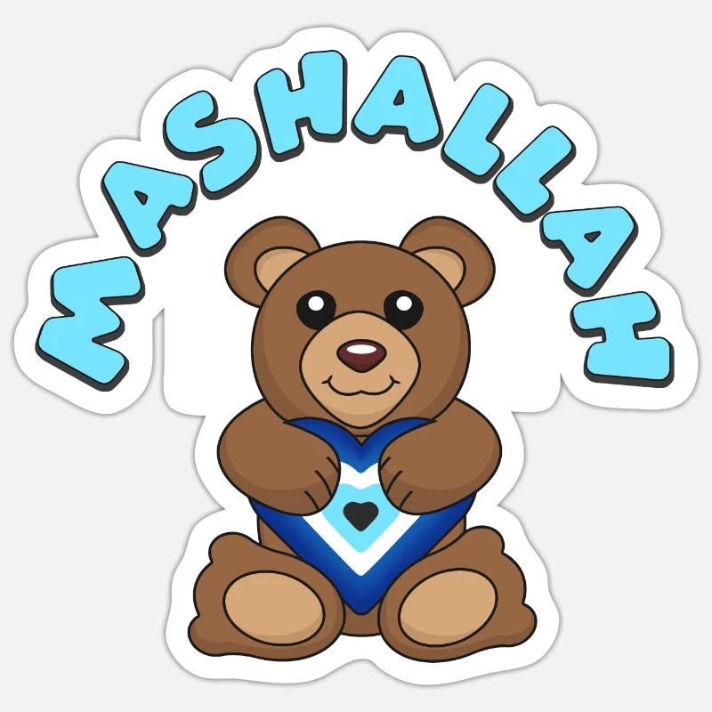 Mashallah Sticker taille S (10 x 10 cm)