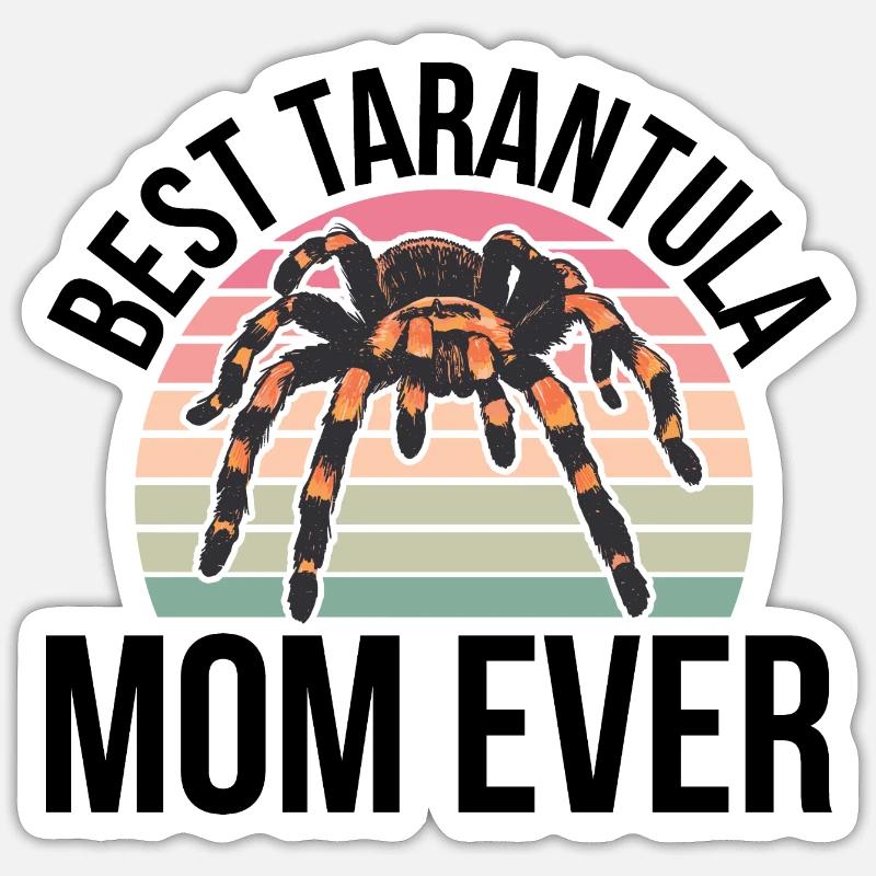 Tarantula - Sticker size S (10 x 10 cm) - white matte