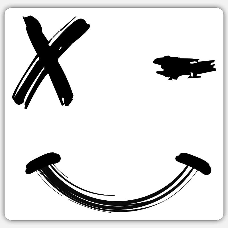 Sticker taille S (10 x 10 cm) - 