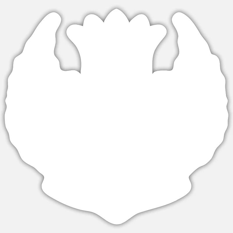 Windmühle Wappen Sticker Größe S (10 x 10 cm)