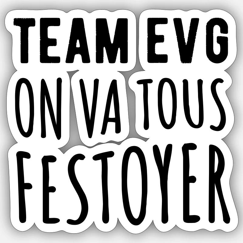 Sticker taille S (10 x 10 cm) - 