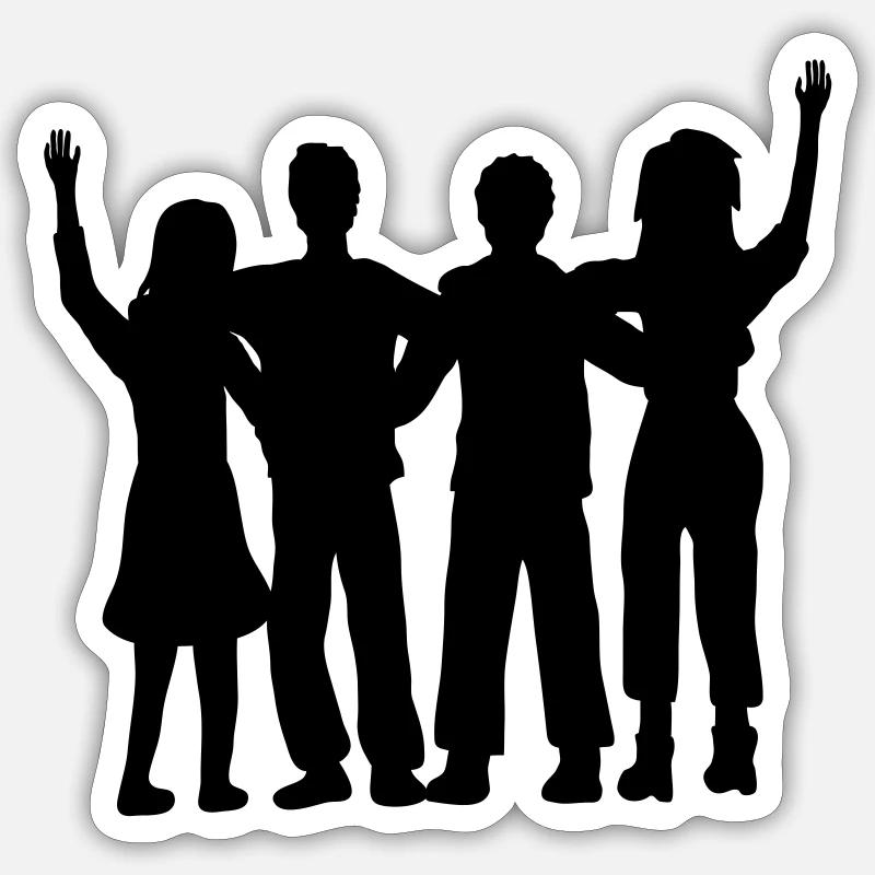 Sticker taille S (10 x 10 cm) - 