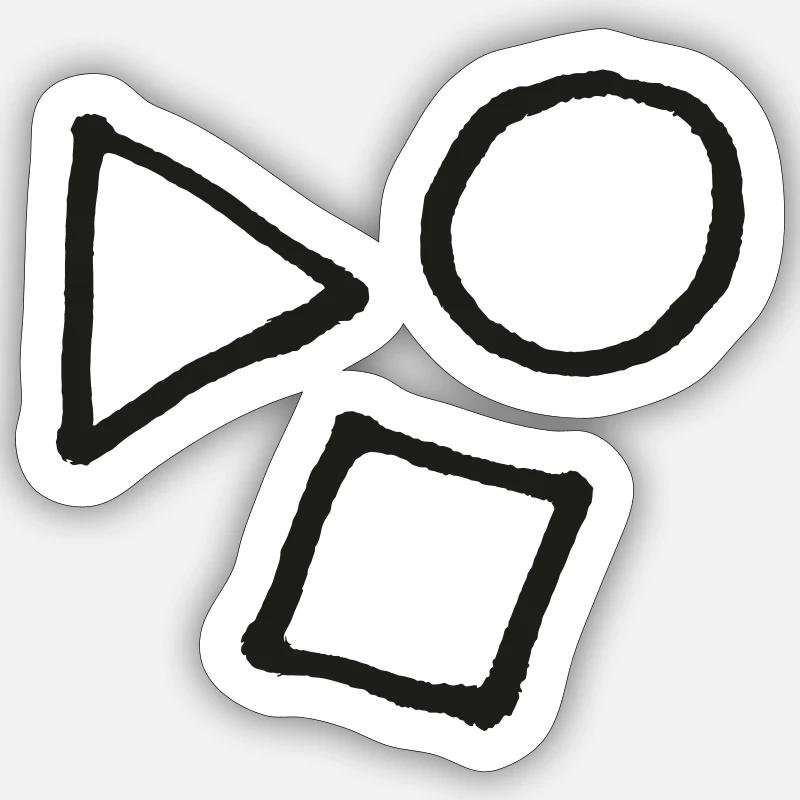 Sticker taille S (10 x 10 cm) - 