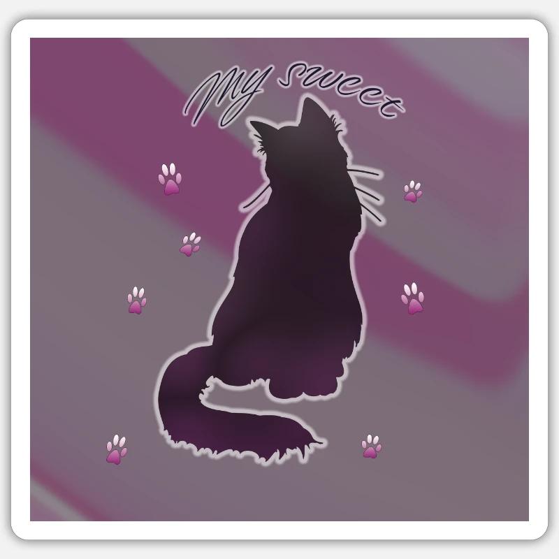 Sticker Größe S (10 x 10 cm) - 