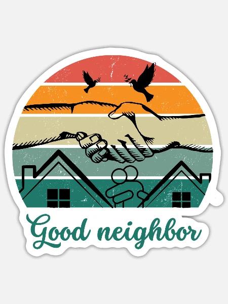 - Sticker size S (10 x 10 cm) - white matte
