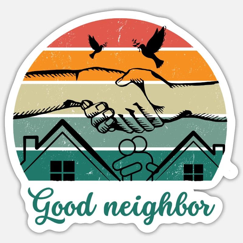 Sticker taille S (10 x 10 cm) - 