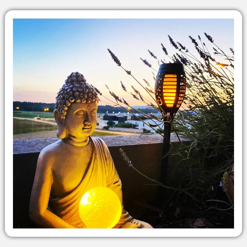 Buddha Sticker Größe S (10 x 10 cm)