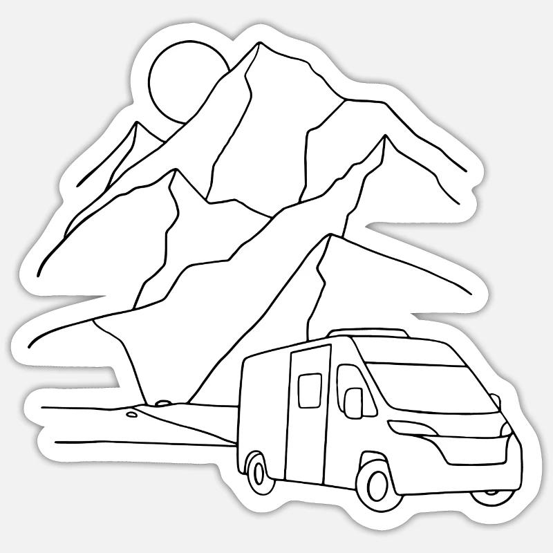 Sticker Größe S (10 x 10 cm) - 